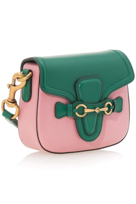 gucci pink and green bag